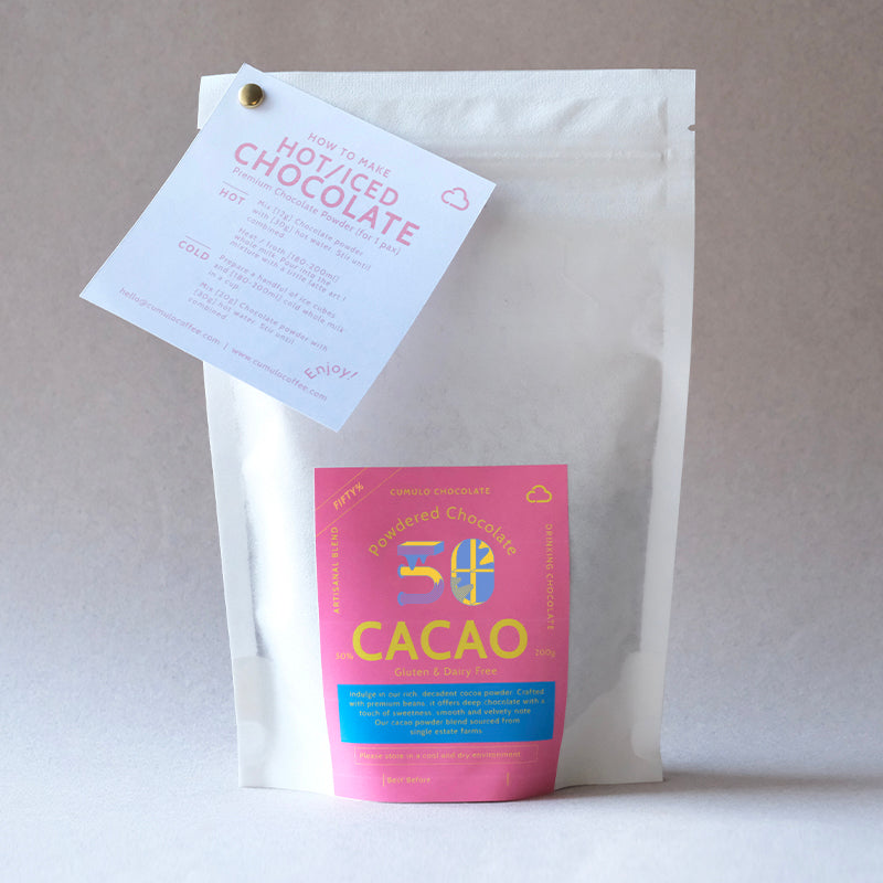 Cumulo Drinking Chocolate 50% 200g