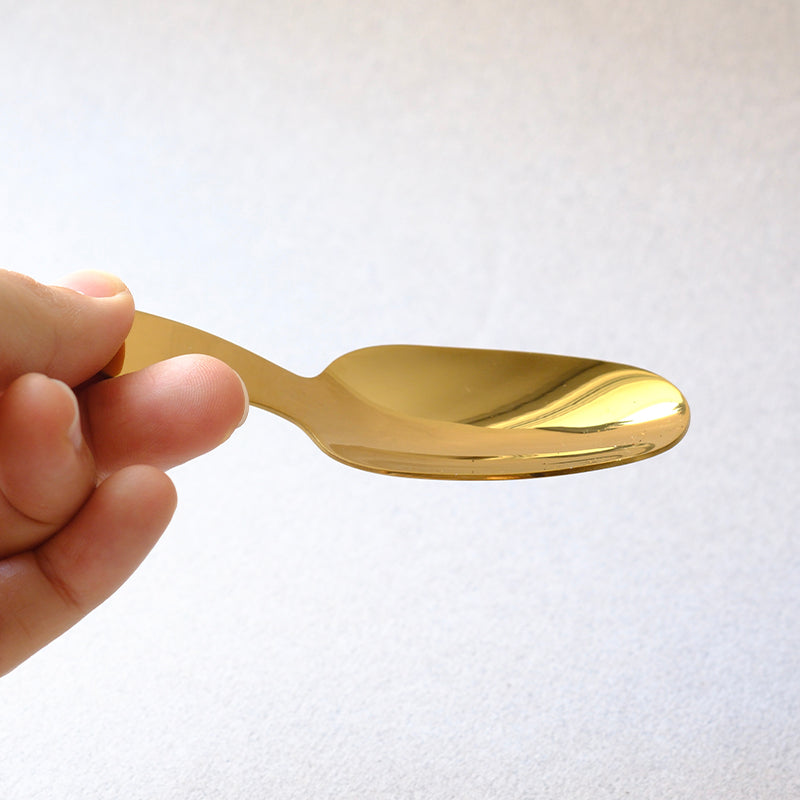 Stainless Steel Mini Gold Tea Shovel