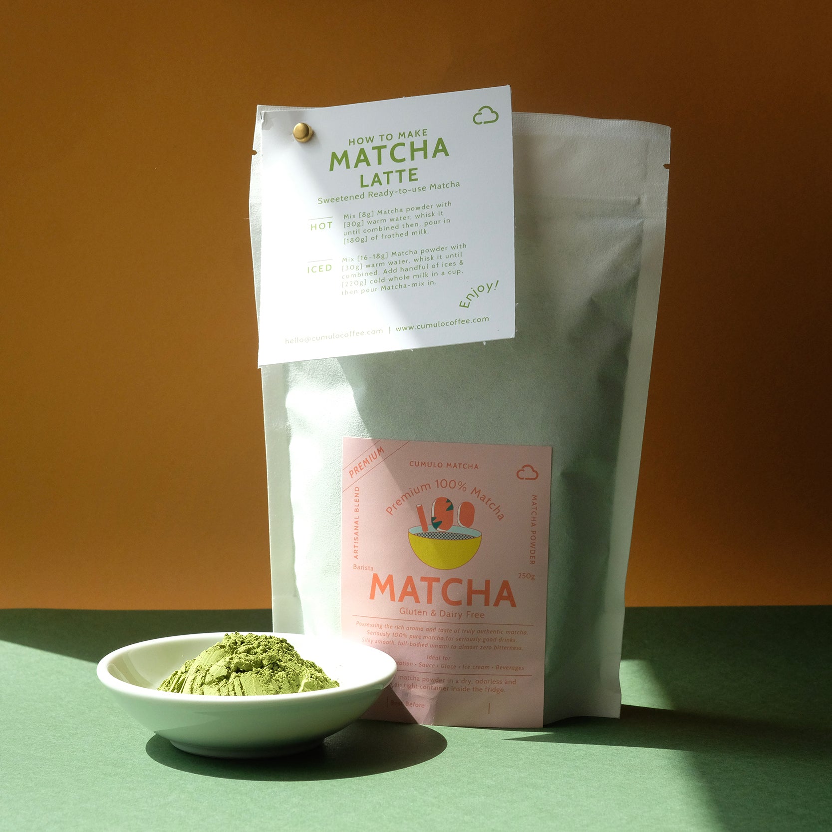 Cumulo Premium Barista 100% Pure Matcha 100g / 250g