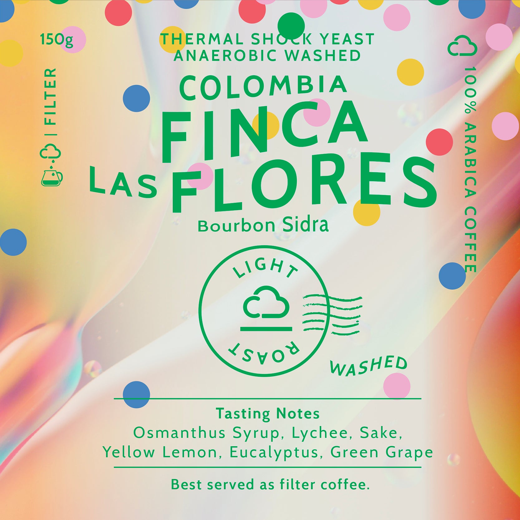 Finca Las Flores - Thermal Shock Yeast Anaerobic Washed // NEW