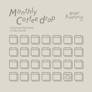 Monthly Special Coffee Drop Subscription