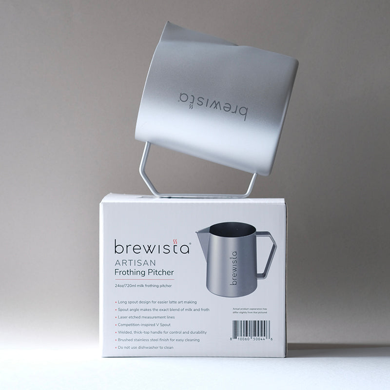 Brewista Precision Frothing Pitcher - Matte Silver