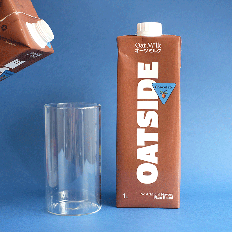 Oatside Plant-Based Oat Milk - Chocolate - 1L