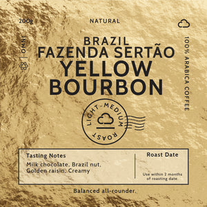 Brazil Fazenda Sertão Natural - Yellow Bourbon